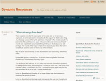 Tablet Screenshot of dynamisresources.com